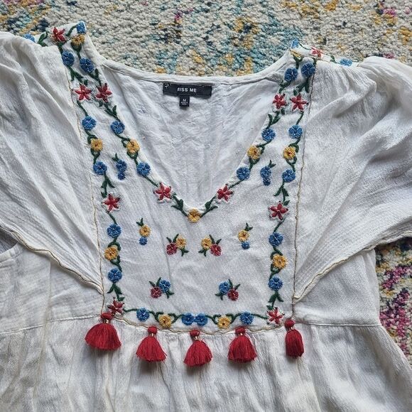 MISS ME bohemian blouse - Picture 3 of 16